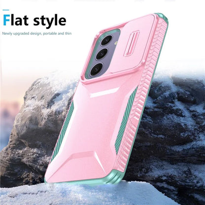For Samsung Galaxy S24 FE Case Camshield TPU+PC Phone Cover Non-Slip Side Edge