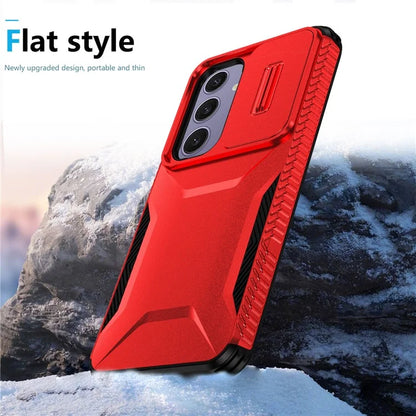 For Samsung Galaxy S24 FE Case Camshield TPU+PC Phone Cover Non-Slip Side Edge