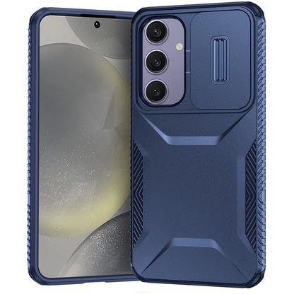 For Samsung Galaxy S24 FE Case Camshield TPU+PC Phone Cover Non-Slip Side Edge