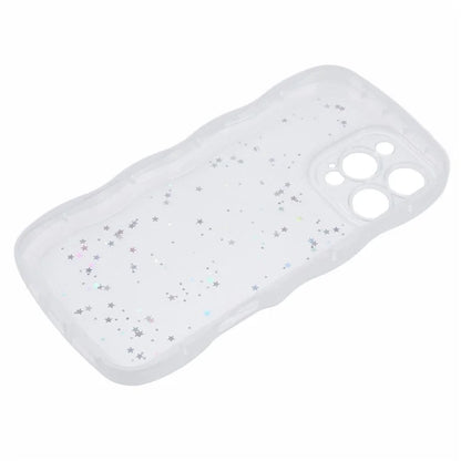 JTW Series for iPhone 16 Pro Max TPU Case Shockproof Epoxy Phone Cover Wavy Edge