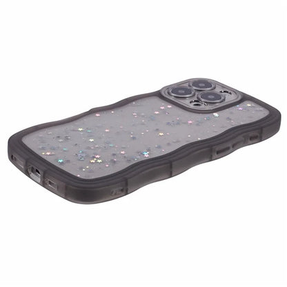 JTW Series for iPhone 16 Pro Max TPU Case Shockproof Epoxy Phone Cover Wavy Edge