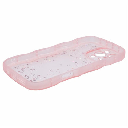 JTW Series for iPhone 16 Pro Max TPU Case Shockproof Epoxy Phone Cover Wavy Edge