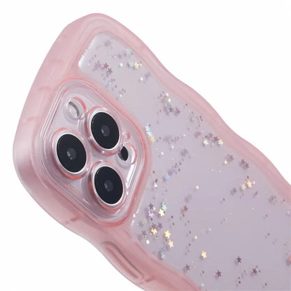 JTW Series for iPhone 16 Pro Max TPU Case Shockproof Epoxy Phone Cover Wavy Edge