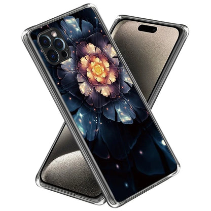 For iPhone 16 Pro Case Pattern Printed Shockproof TPU Phone Cover
