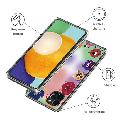 For iPhone 16 Pro Case Pattern Printed Shockproof TPU Phone Cover