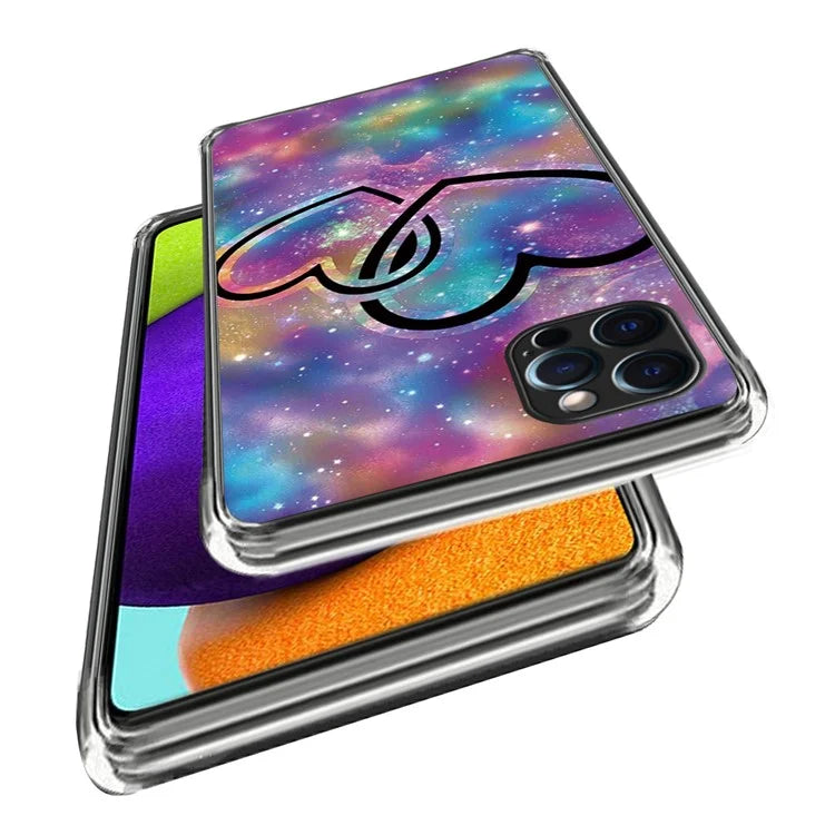 For iPhone 16 Pro Case Pattern Printed Shockproof TPU Phone Cover