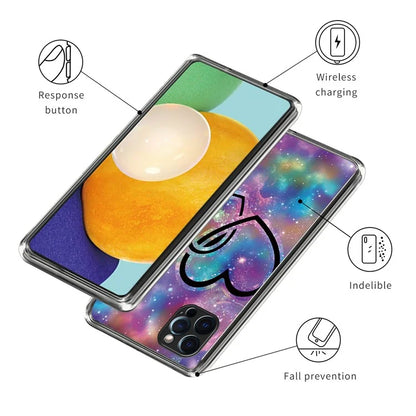 For iPhone 16 Pro Case Pattern Printed Shockproof TPU Phone Cover
