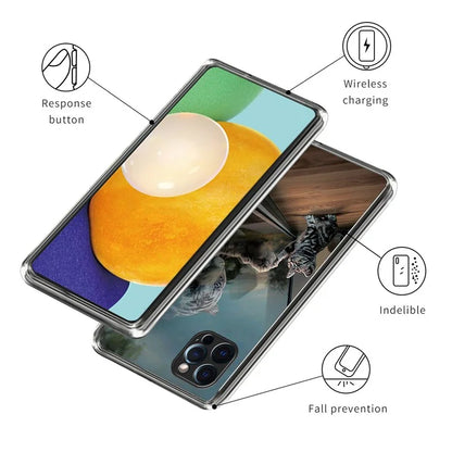 For iPhone 16 Pro Case Pattern Printed Shockproof TPU Phone Cover