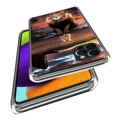For iPhone 16 Pro Case Pattern Printed Shockproof TPU Phone Cover