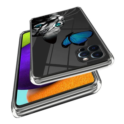 For iPhone 16 Pro Case Pattern Printed Shockproof TPU Phone Cover