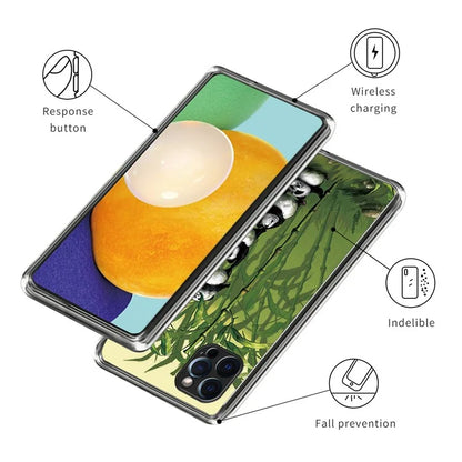 For iPhone 16 Pro Case Pattern Printed Shockproof TPU Phone Cover