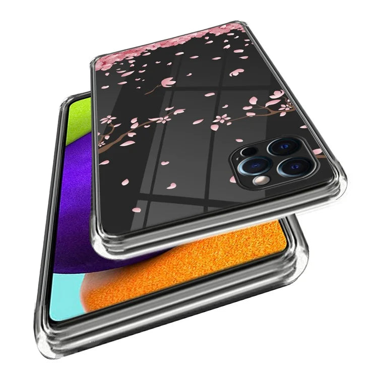 For iPhone 16 Pro Case Pattern Printed Shockproof TPU Phone Cover