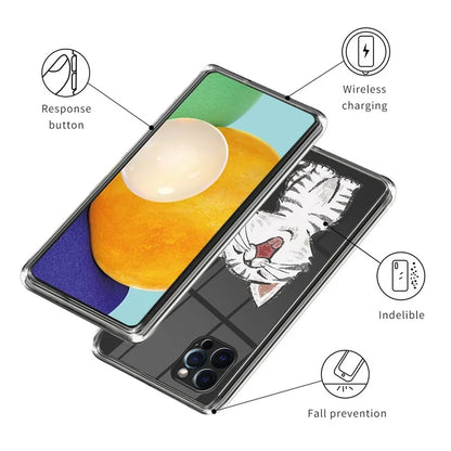 For iPhone 16 Pro Case Pattern Printed Shockproof TPU Phone Cover