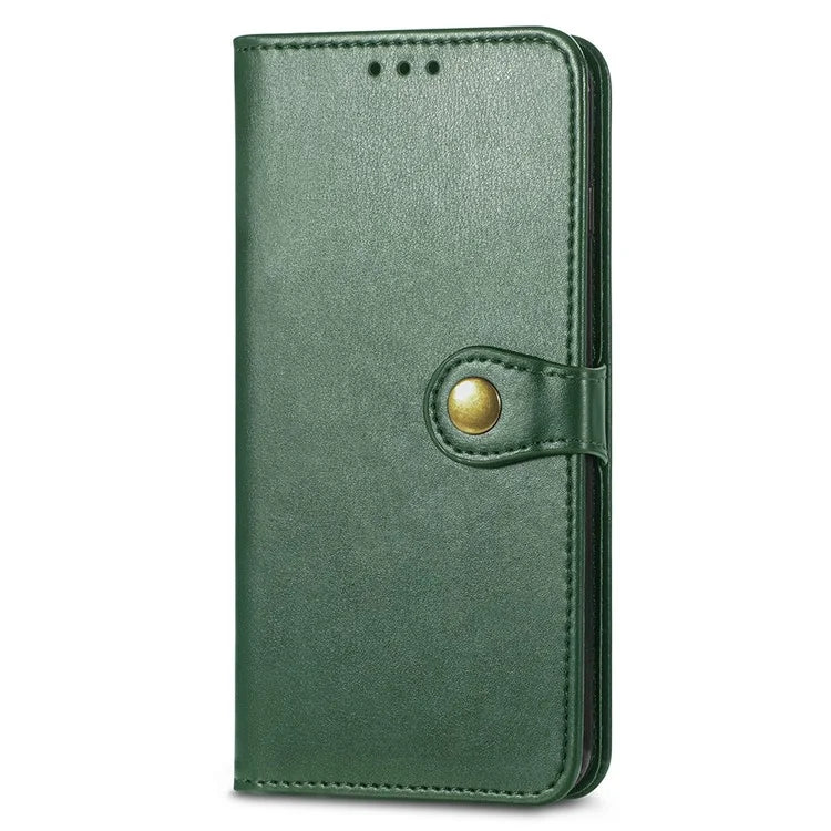For iPhone 16 Pro Case Leather Phone Case Wallet Stand Cover with Wrist Strap