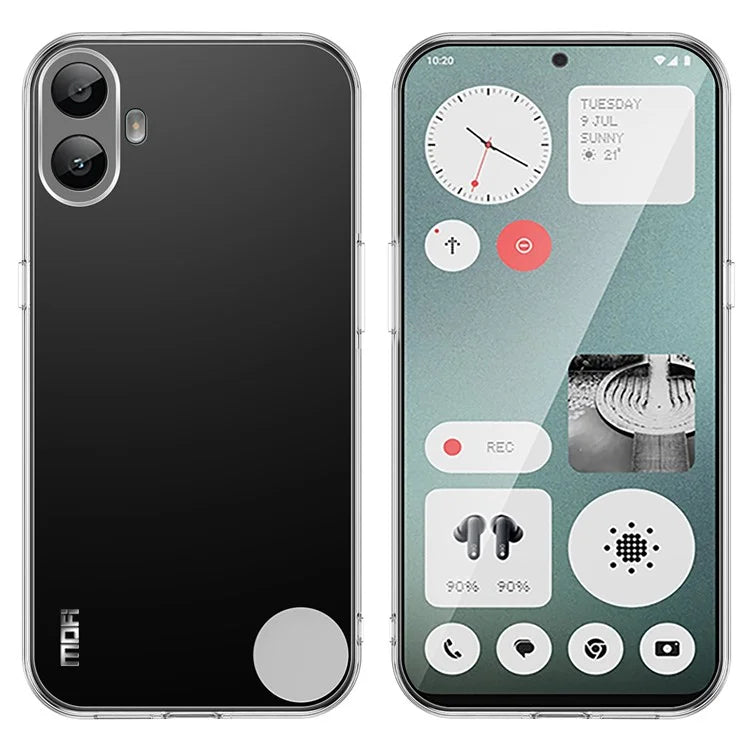 MOFI For Nothing CMF Phone 1 Case Anti-Scratch Clear Soft TPU Phone Cover