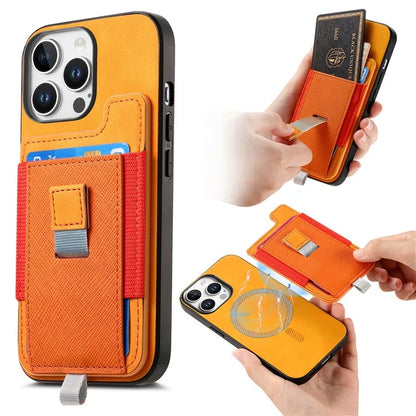For iPhone 16 Pro Max Skin-Touch Case Leather+TPU Detachable Phone Case with Card Bag