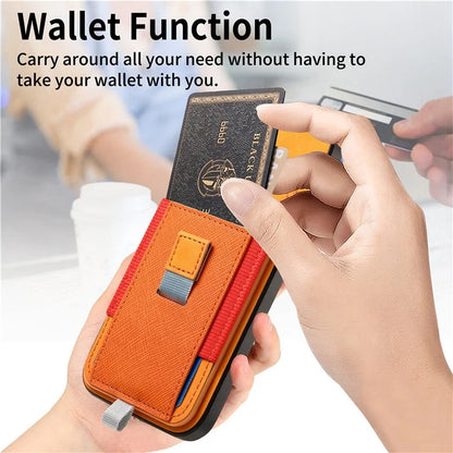 For iPhone 16 Pro Max Skin-Touch Case Leather+TPU Detachable Phone Case with Card Bag
