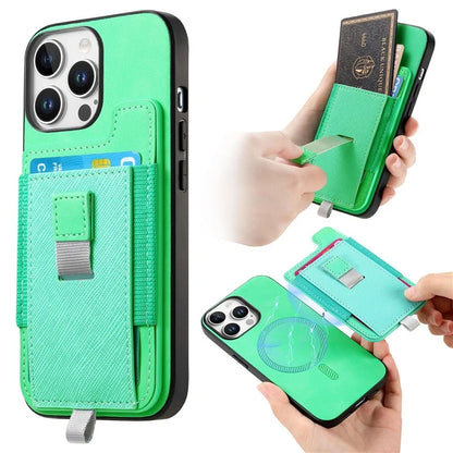 For iPhone 16 Pro Max Skin-Touch Case Leather+TPU Detachable Phone Case with Card Bag