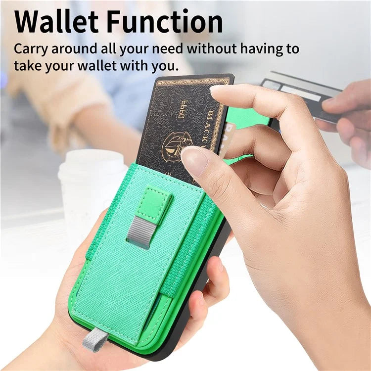For iPhone 16 Pro Max Skin-Touch Case Leather+TPU Detachable Phone Case with Card Bag