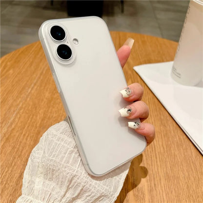 For iPhone 16 Case Anti-Drop Matte Hard PC Phone Cover