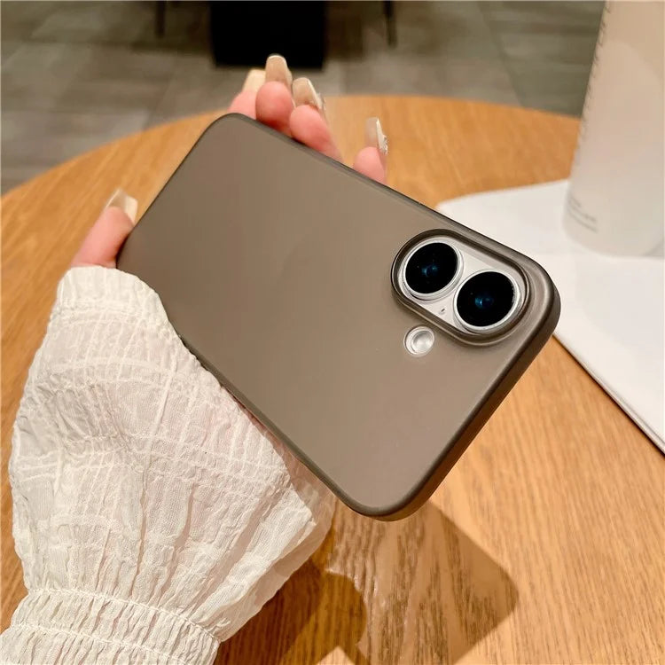 For iPhone 16 Plus Case Anti-Drop Matte Hard PC Phone Cover