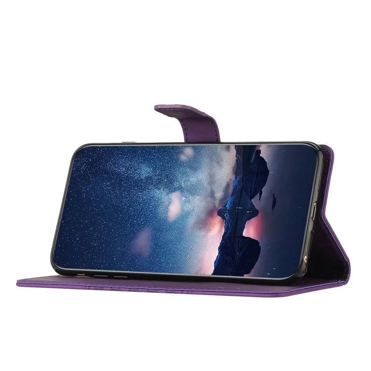 For Google Pixel 9 Pro XL Case Rhombus Leather Horizontal Flip Phone Cover