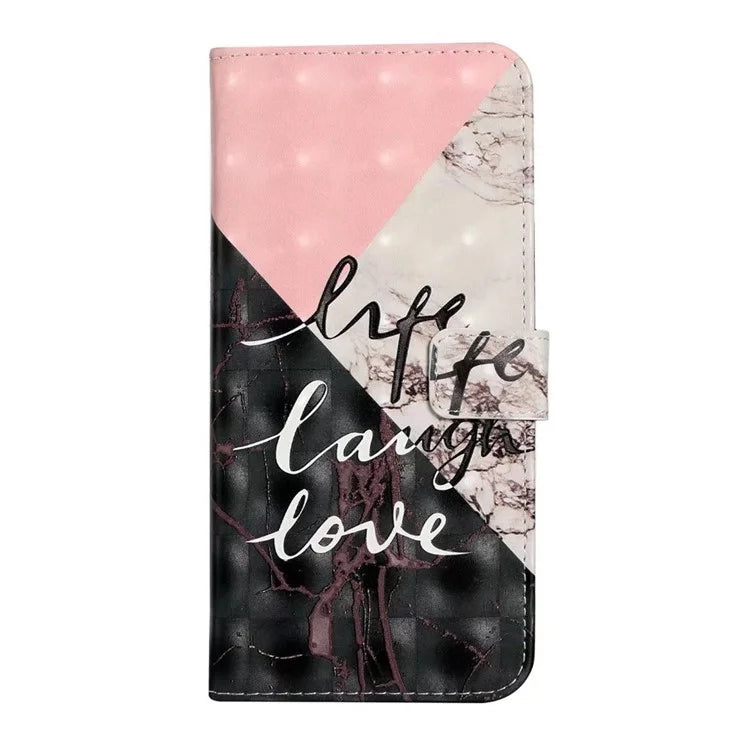 For Google Pixel 9 Pro XL Case 3D Creative Pattern PU Leather Stand Phone Cover