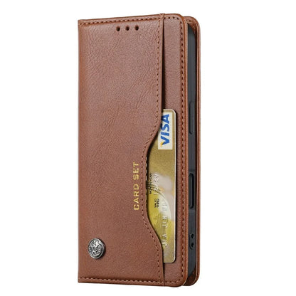 For iPhone 16 Plus Cell Phone Case Magnetic Closing PU Leather Stand Cover