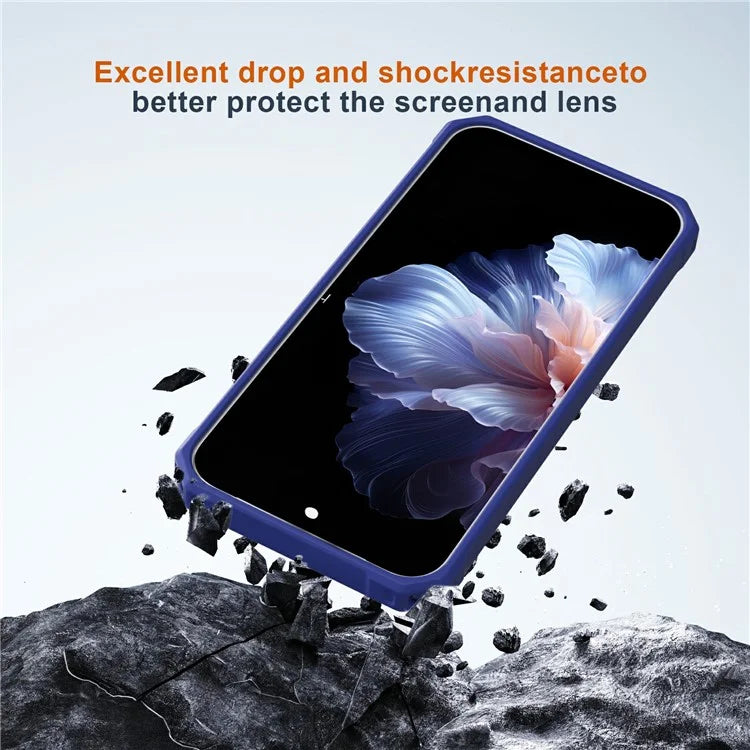For Google Pixel 9 / 9 Pro Case Compatible with MagSafe Protective TPU+PC Hybrid Phone Cover