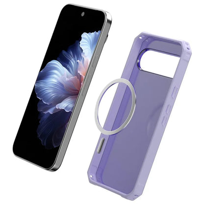 For Google Pixel 9 / 9 Pro Case Compatible with MagSafe Protective TPU+PC Hybrid Phone Cover