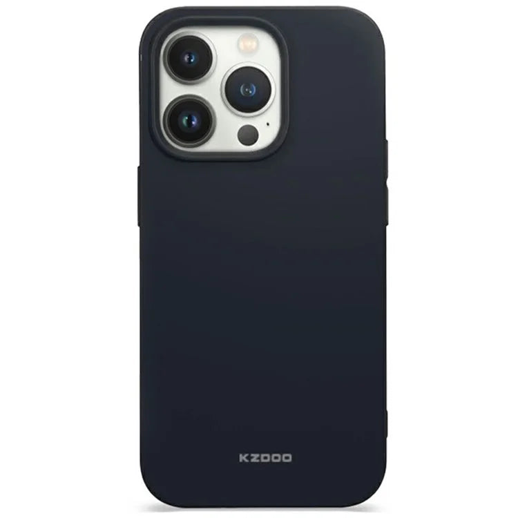 KZDOO Q Series For iPhone 16 Pro Max Case Frosted Back Anti-Fingerprint TPU Phone Cover
