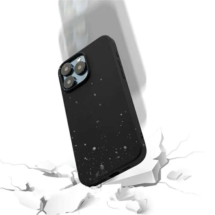 KZDOO Q Series For iPhone 16 Pro Max Case Frosted Back Anti-Fingerprint TPU Phone Cover
