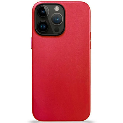 KZDOO For iPhone 16 Pro Case Compatible with MagSafe PU+PC Shockproof Phone Cover
