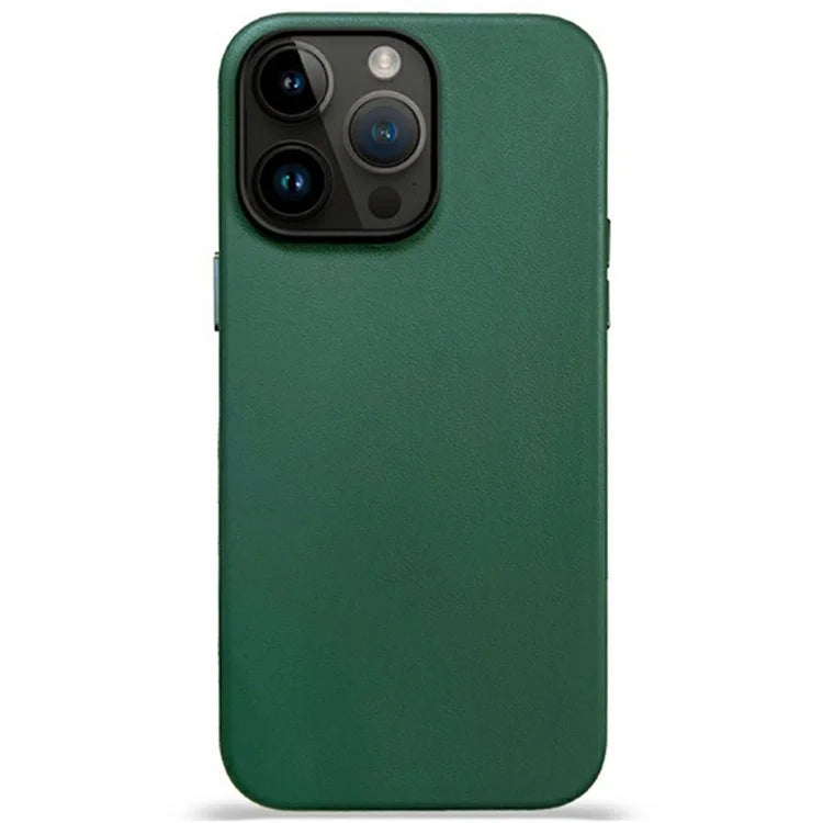 KZDOO For iPhone 16 Pro Case Compatible with MagSafe PU+PC Shockproof Phone Cover