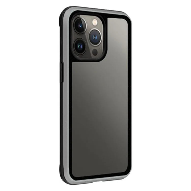 KZDOO For iPhone 16 Pro Case Shockproof TPU+PC+Metal Frame ARES Phone Cover