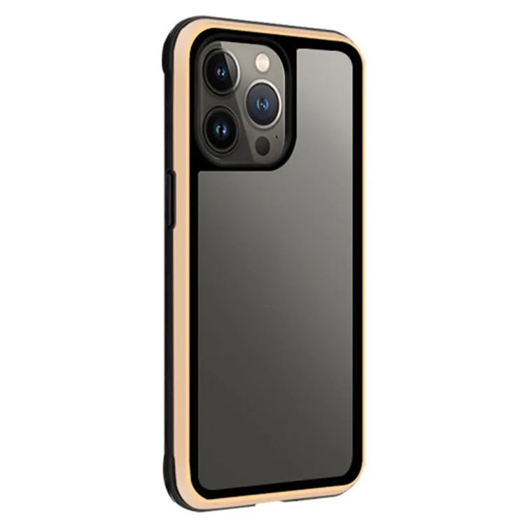 KZDOO For iPhone 16 Pro Max Case Shockproof TPU+PC+Metal Frame ARES Phone Cover