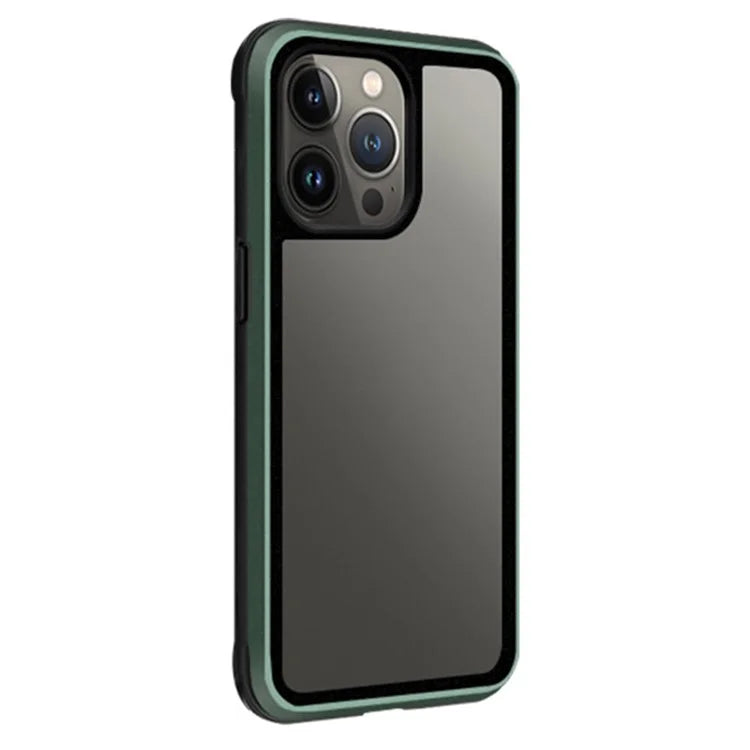 KZDOO For iPhone 16 Pro Max Case Shockproof TPU+PC+Metal Frame ARES Phone Cover