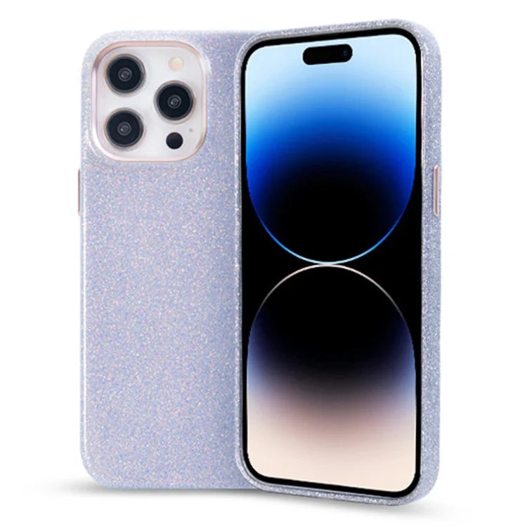 KZDOO Sparkle Series for iPhone 16 Pro Case TPU+PC Shining Anti-Drop Phone Protector