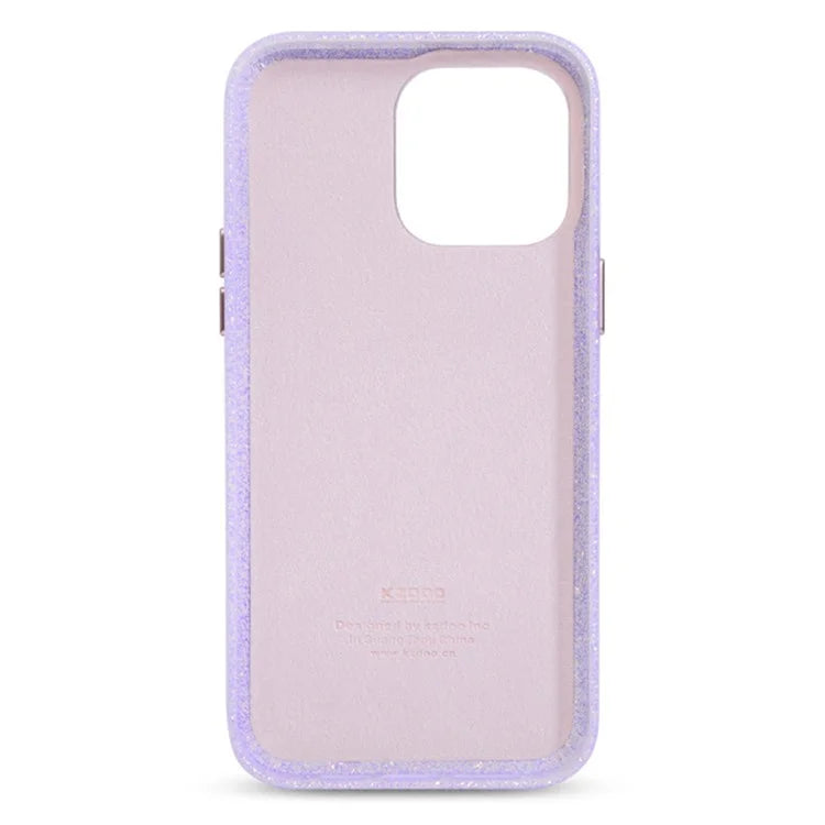 KZDOO Sparkle Series for iPhone 16 Pro Case TPU+PC Shining Anti-Drop Phone Protector