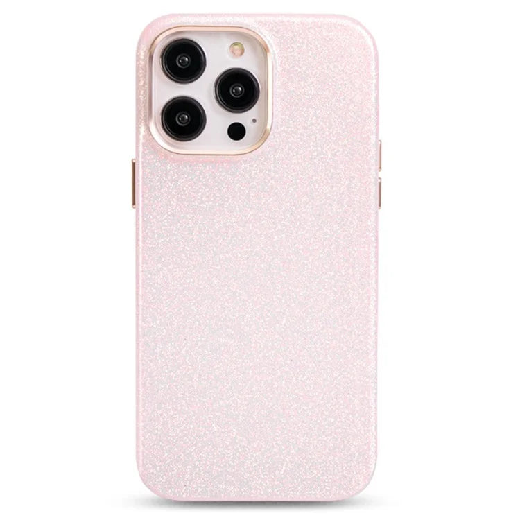 KZDOO Sparkle Series for iPhone 16 Pro Case TPU+PC Shining Anti-Drop Phone Protector