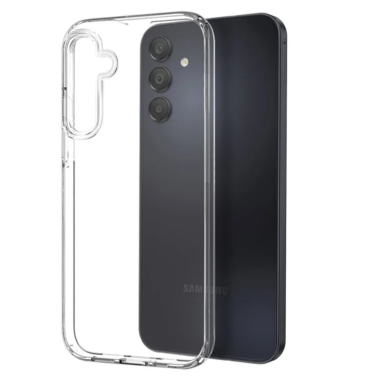 NORTHJO For Samsung Galaxy A16 5G Clear Case Soft TPU Phone Cover with Tempered Glass Screen Protector