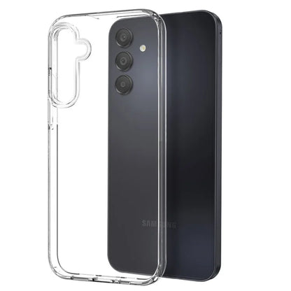 NORTHJO For Samsung Galaxy A16 5G Clear Case Soft TPU Phone Cover with Tempered Glass Screen Protector