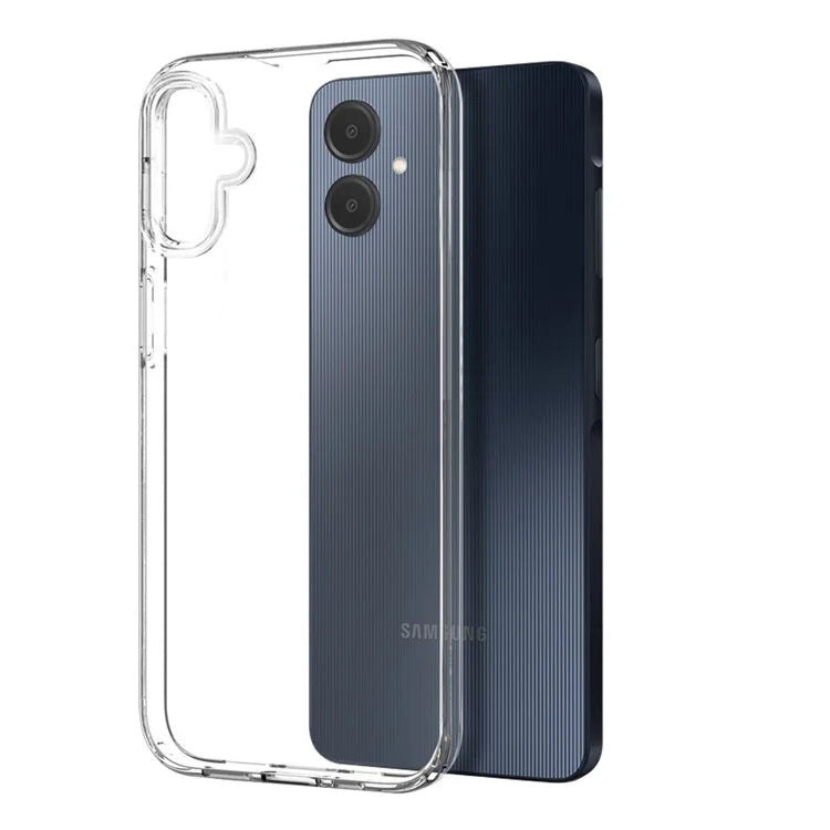 NORTHJO For Samsung Galaxy A06 TPU Phone Case Set with Front Screen Protector+Lens Film