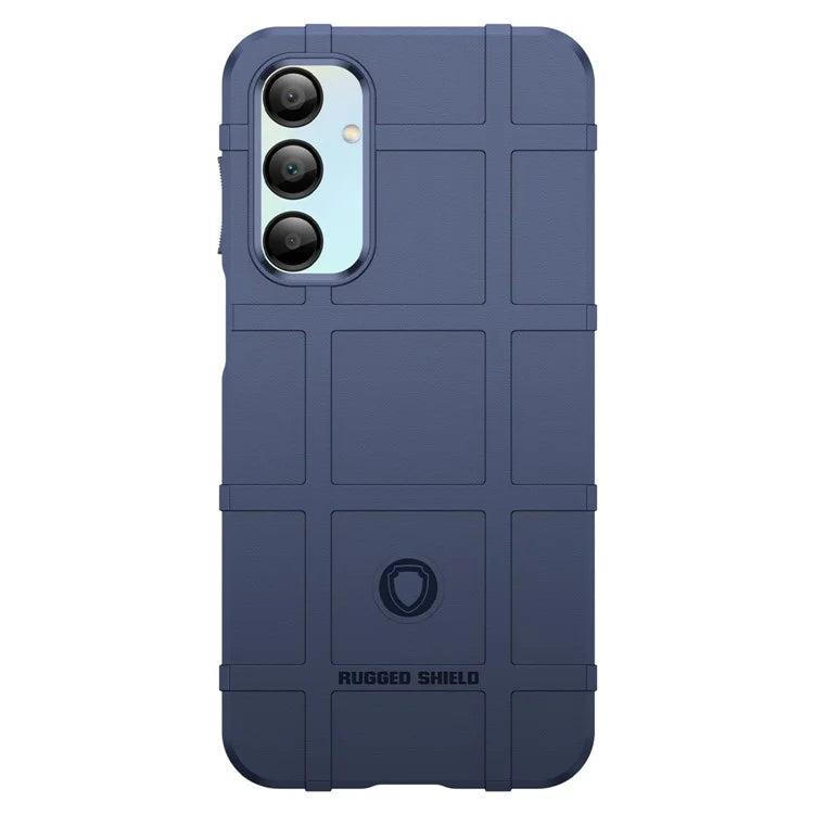 For Samsung Galaxy A16 5G Case Grid Design Soft TPU Scratch-Proof Phone Cover