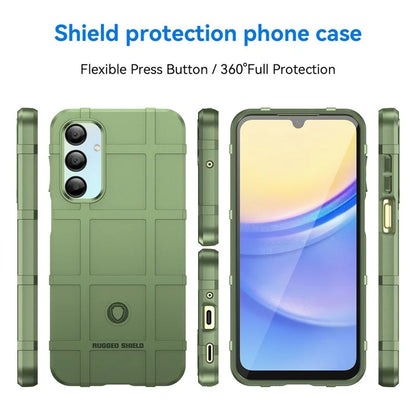 For Samsung Galaxy A16 5G Case Grid Design Soft TPU Scratch-Proof Phone Cover