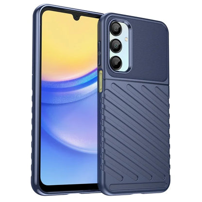 For Samsung Galaxy A16 5G Case Twill Texture TPU Shockproof Protective Phone Cover