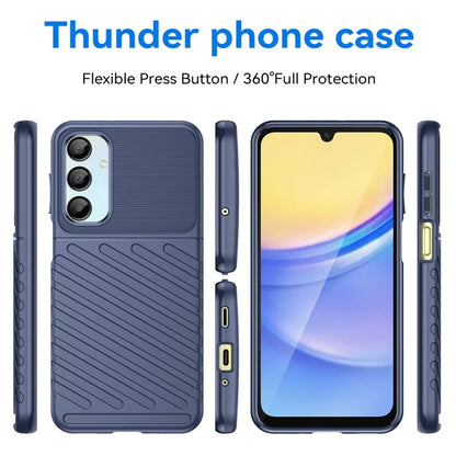 For Samsung Galaxy A16 5G Case Twill Texture TPU Shockproof Protective Phone Cover
