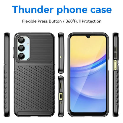 For Samsung Galaxy A16 5G Case Twill Texture TPU Shockproof Protective Phone Cover