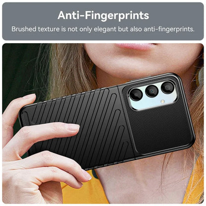 For Samsung Galaxy A16 5G Case Twill Texture TPU Shockproof Protective Phone Cover