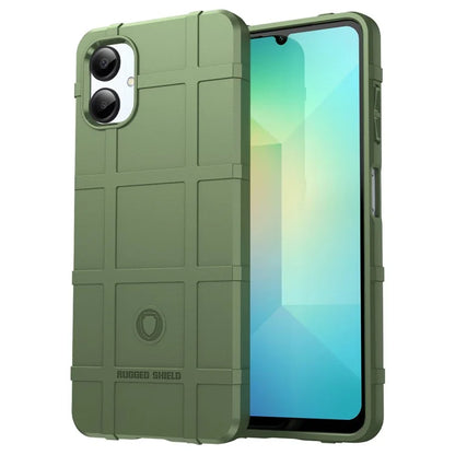 For Samsung Galaxy A06 Case Grid Design Soft TPU Scratch-Proof Phone Cover